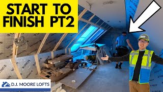 Loft Conversion Start To Finish pt 2 [upl. by Pearlman]