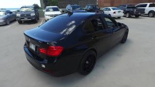 13 Black BMW 328i Walk Around Video [upl. by Znarf]