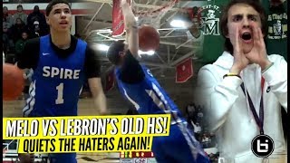 LaMelo Ball Quiets The HATERS vs LeBrons Old High School Rocket Watts GOES OFF [upl. by Hagood]