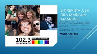 Entrevista a la Dra Mariana Amartino [upl. by Elvera]