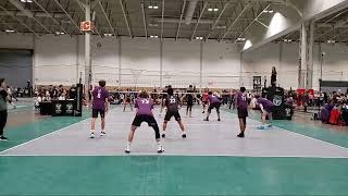 Unity vs Leaside 18U Volleyball  Ontario Provincials [upl. by Padraic]