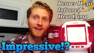 Beurer Infrared Heat Lamp Review 🔥♨️ IL50 300 WATT [upl. by Yate]