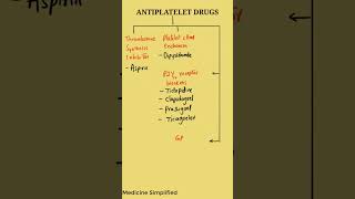 Antiplatelet drugs  Antithrombotic drugs  Antiplatelet drugs classification pharmacology [upl. by Elleiad493]