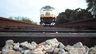 Sunrail Commuter Train Runs Over My Camera [upl. by Medorra]