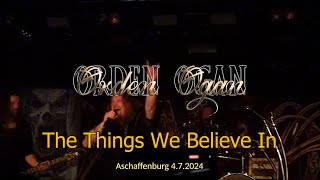 Orden Ogan  The Things We Believe In  Live 472024 [upl. by Africa]