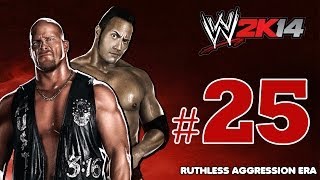 WWE2K14  ذاروك ضد ستيف اوستن  تختيم طور 30 سنة من رسلمينيا [upl. by Wasson]