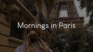 Mornings in Paris  French playlist to vibe to [upl. by Porcia]