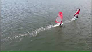 Malahide Estuary summer windsurfing August 4th 2022 [upl. by Akeimat]