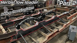 Herbst low loader trailer in a bad way Let the rebuild begin  Part 2 [upl. by Mylan]