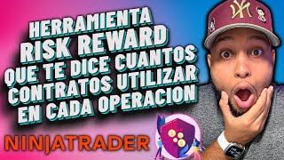 Nunca Sabes Cuantos Contratos Usar en Ninjatrader  Resuelto Risk Reward LATAMTRADINGLA [upl. by Neelyahs610]