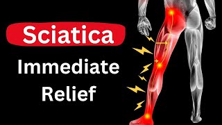 Fast  Lasting Sciatica Relief  ‘Slipped Disc”  Piriformis Syndrome [upl. by Hamon]