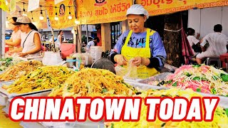 BANGKOK Chinatown Today  Amazing STREET FOOD and more [upl. by Farrah]