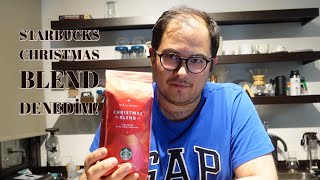 Starbucks Yılbaşı Özel Christmas Blendi denedim [upl. by Nyroc]