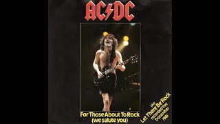 ACDC  For Those About To Rock We Salute You [upl. by Krid]