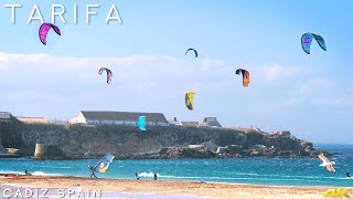 Tiny Tour  Tarifa Spain  The southernmost city in Spain  No1 for windsurfing in EU  2021 Oct [upl. by Bang]