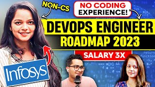 How She Became a DevOps Engineer After 3 Year 😳 Zero Coding  Learn DevOps Skills in 180 Days 🚀 [upl. by Edorej620]