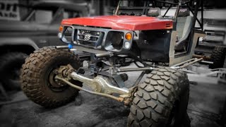 Ultimate Suzuki Samurai Buggy Build Episode 2 Double Triangulated 4 Link And Custom JDM Grill [upl. by Dex763]