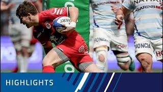 Toulouse vs Racing 92  Full Match Highlights  Investec Champions Cup 20232024 Round 5 [upl. by Stanway]