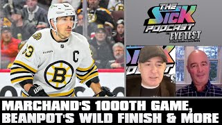 Marchands 1000th Game Beanpots Wild Finish amp More  The Sick Podcast  The Eye Test Feb 13 2024 [upl. by Selohcin]