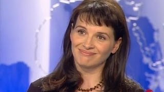 Invitée plateau  Juliette Binoche à propos des quotEnfants du sièclequot [upl. by Bow]