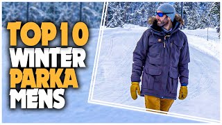 Best Mens Winter Parka on Amazon  Top 10 Best Winter Parka For Men [upl. by Ardin]