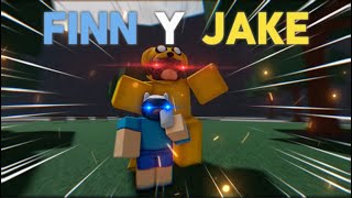 FINN y JAKE juegan 2v2 en LOS CAMPOS DE BATALLA MÁS FUERTES [upl. by Hiroshi406]