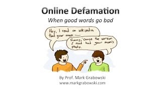 Online Defamation [upl. by Nola]