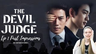 MANHANDLING amp SHIRT TUGGING Oblivious Persons First Impressions Reaction To Devil Judge 악마판사 Ep 1 [upl. by Dal]