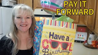 paying it forward birthday surprise for a special little girl Gabby story chitchat Happy celebrating [upl. by Conway276]