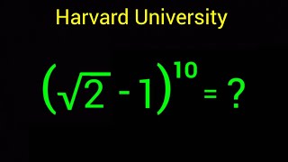 Harvard University Admission Entrance Tricks  Radical Algebra Aptitude Test [upl. by Malti]