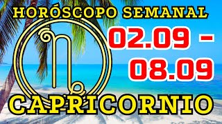 🌠𝐈𝐧𝐢𝐜𝐢𝐚𝐬 𝐔𝐧𝐚 𝐍𝐮𝐞𝐯𝐚 𝐄𝐭𝐚𝐩𝐚💫 CAPRICORNIO ♑ Horóscopo Semanal Del 2 Al 8 De Septiembre 2024 Capricornio [upl. by Lacsap]