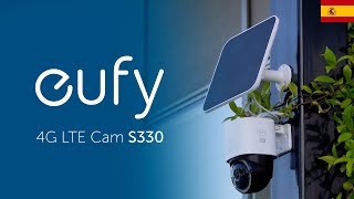 🟦 eufy  Cámara 4G sin cables ni alimentación 4G LTE Cam S330 [upl. by Phalan]