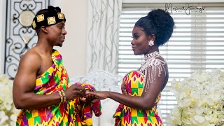 A Ghanaian Traditional Wedding  Phillip amp Tina Onceuponamponsah [upl. by Kindig885]