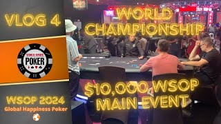 WSOP MAIN EVENT  2024 WSOP VLOG 4 [upl. by Hamal98]