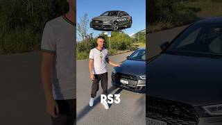 Je les ai convaincu  Audi AudiSport AudiRS3 shorts [upl. by Aleil386]