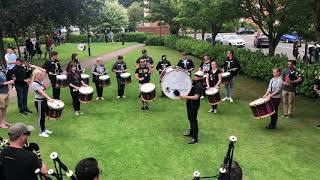 Manawatu Scottish Pipe Band  Cornerbrook Wedding Medley  Strathclyde University [upl. by Anitsyrhk]