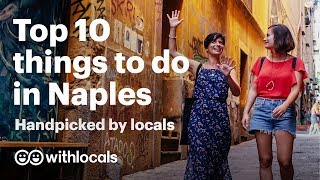 🏖️ The Top 10 things to do in Naples  WHAT to do in Naples amp WHERE to go by the locals 🍕 [upl. by Reivaz]