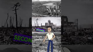 Hiroshima and Nagasaki shortsshortsviralviralfacts animationknowledgeyoutubeshorts history [upl. by Yentrok298]