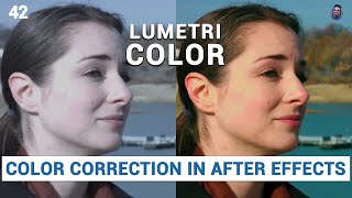 42  Advanced Color Correction using lumetri color in After Effects in Hindi [upl. by Okimat939]