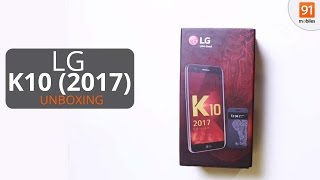 LG K10 2017 ‘Dhaakad Phone Unboxing [upl. by Ecinwahs]