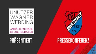 Pressekonferenz TSG Balingen  TSV Steinbach Haiger I Kanzlei UWW [upl. by Lipps]