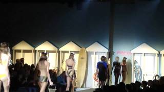 PinUp Stars Fashion Show SS 2011 Nina Senicar on catwalk [upl. by Asoramla426]