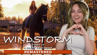 NEW STUNNING HORSE GAME Windstorm Remastered  Pinehaven [upl. by Quiteria]