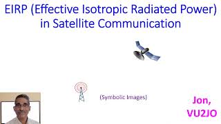 EIRP Effective Isotropic Radiated Power in Satellite Communication [upl. by Adnohsak]