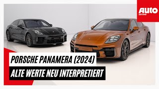 Porsche Panamera 2024 Gegen den Strom  PanameraGeneration Nr 3 im Check  AUTO ZEITUNG [upl. by Adiene]