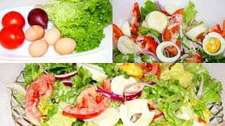 La Salade la plus délicieuse facile et rapideRecette minceur quoi manger pour vite Maigrir Diète [upl. by Anen340]