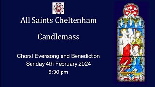 All Saints Choral Evensong amp Benediction 4th February 2023 [upl. by Aneleasor272]