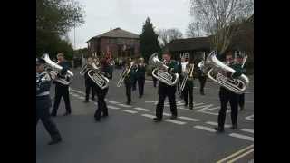 St Georges Day Parade Andover Hampshire UK [upl. by Dewees]