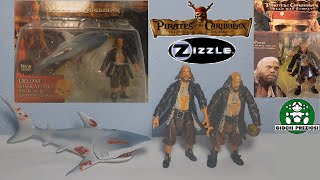 Zizzle Deluxe Pintel with Snapping Shark Secrets of the Deep SetPirates of the Caribbean Review [upl. by Koo]