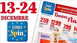 VOLANTINO EUROSPIN dal 13 al 24 DICEMBRE 2021 [upl. by Etteragram237]